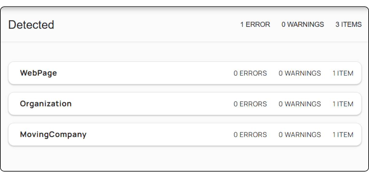 moving website schema markup